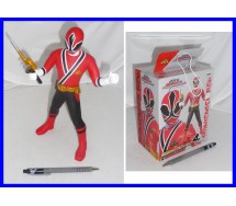 Power Rangers FIGURA 25cm RED SAMURAI Banpresto JAPAN SUPER SENTAI Nuova