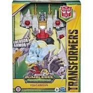 VOLCANICUS con ENERGON ARMOR Figura Modello Robot 22cm Transformers ORIGINALE Hasbro ‎‎F2748