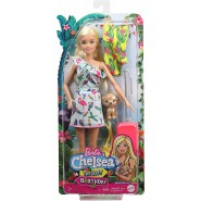 Playset Doll CHELSEA 30cm with PET DOG and TROLLEY Barbie Lost Birthday Original MATTEL GRT87