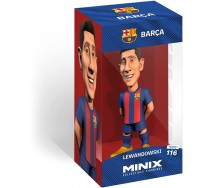 ROBERT LEWANDOWSKI Jersey BARCELONA Barca Barcellona Number 9 Figure Statue 11cm Original Serie MINIX Football Stars 116