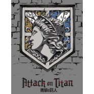 BLANKET Plaid ATTACK ON TITAN LOGO 130x170cm ORIGINAL Official AOT-6555FB