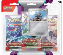 Carte Pokemon VAROOM Blister Pack 3 Buste SCARLATTO E VIOLETTO EVOLUZIONE PALDEA Pacchetti ITALIANO e ORIGINALE 