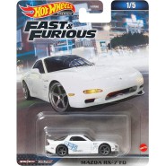 FAST FURIOUS Model Car MAZDA RX-7 FD 1:64 Hot Wheels MATTEL HKD22