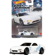 FAST FURIOUS Modellino Auto NISSAN SKYLINE GT-R R34 Blu 1:64 Hot Wheels MATTEL DWJ88