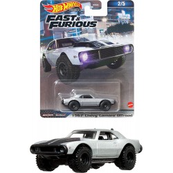 FAST FURIOUS Model Car 1967 CHEVY CAMARO OFFROAD 1:64 Hot Wheels MATTEL HNW47