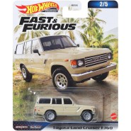 FAST AND FURIOUS Die Cast Modellino Auto TOYOTA LAND CRUISER FJ60 1:64 7cm Hot Wheels MATTEL HNW53