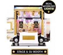 RAINBOW HIGH Big Playset AUTOBUS BUS World Tour DJ STAGE Original MGA