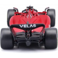 Modello FERRARI 2022 F1-75 Auto Formula 1 Scala 1/43 12cm CHARLES LECLERC 16 CON CASCO PILOTA Bburago
