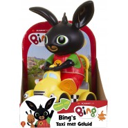 Playset BING CON TAXI 19cm ORIGINALE Ufficiale