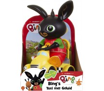 Playset BING CON TAXI 19cm ORIGINALE Ufficiale