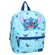 Backpack STITCH Blue FINGERTIPS from Lilo And Stitch Size 30x25x11cm ORIGINAL Vadobag DISNEY