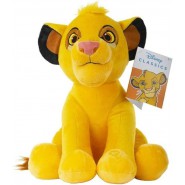 THE LION KING Plush Soft Toy SIMBA SITTING 20cm WITH SOUNDS Original  SAMBRO Famosa