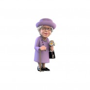 REGINA ELISABETTA Queen Elisabeth II Figura Statuetta 11cm Originale Serie MINIX Special 70
