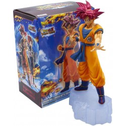 Banpresto Dragon Ball Z - Son Goku Super Saiyan God - Dokkan Battle Collab  - Figurine Collector EURL