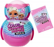 L.O.L. SURPRISE Sphere Ball ME AND MY Little Sister LIL SIS with 2 dolls 1 Serie COLOR CHANGE Official ORIGINAL LOL MGA