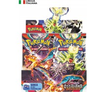 Full Display BOX 36 Packs ITALIAN SCARLATTO eOSSIDIANA INFUOCATA - POKEMON ORIGINAL Game Vision Cards