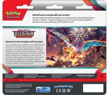 ITALIAN Pokemon Cards EEVEE Special Blister 3-pack SCARLATTO E VIOLETTO OSSIDIANA INFUOCATA Booster Pack POKEMON ORIGINAL 