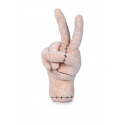 PLUSH Soft Toy 25cm The Thing from Wednesday Addams version with 2 FINGERS UP script ORIGINAL NETFLIX Play By Play