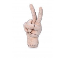 PLUSH Soft Toy 25cm The Thing from Wednesday Addams version with 2 FINGERS UP script ORIGINAL NETFLIX Play By Play