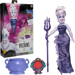 URSULA da LA SIRENETTA Bambola Fashion Doll 30cm Serie VILLAINS Cattivi Disney Originale HASBRO F4564