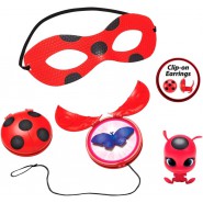 DRESS-UP SET Kit Trasformazione Travestimento MARINETTE  Coccinella MIRACULOUS LADYBUG Carnevale Halloween