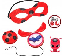 DRESS-UP SET Kit Trasformazione Travestimento MARINETTE  Coccinella MIRACULOUS LADYBUG Carnevale Halloween