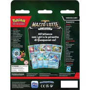 POKEMON Gioco Di Carte MAZZO LOTTE DELUXE QUAQUAVAL EX 60 Carte ORIGINALE Game Vision Cards