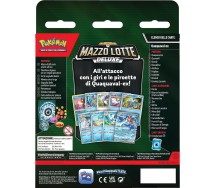 POKEMON Gioco Di Carte MAZZO LOTTE DELUXE QUAQUAVAL EX 60 Carte ORIGINALE Game Vision Cards