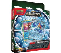 POKEMON Gioco Di Carte MAZZO LOTTE DELUXE QUAQUAVAL EX 60 Carte ORIGINALE Game Vision Cards