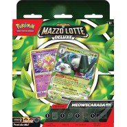 ITALIAN Single Special DECK MAZZO LOTTE MEOWSCARADA EX POKEMON ORIGINAL Game Vision Cards