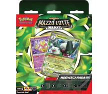 POKEMON Gioco Di Carte MAZZO LOTTE DELUXE MEOWSCARADA EX 60 Carte ORIGINALE Game Vision Cards