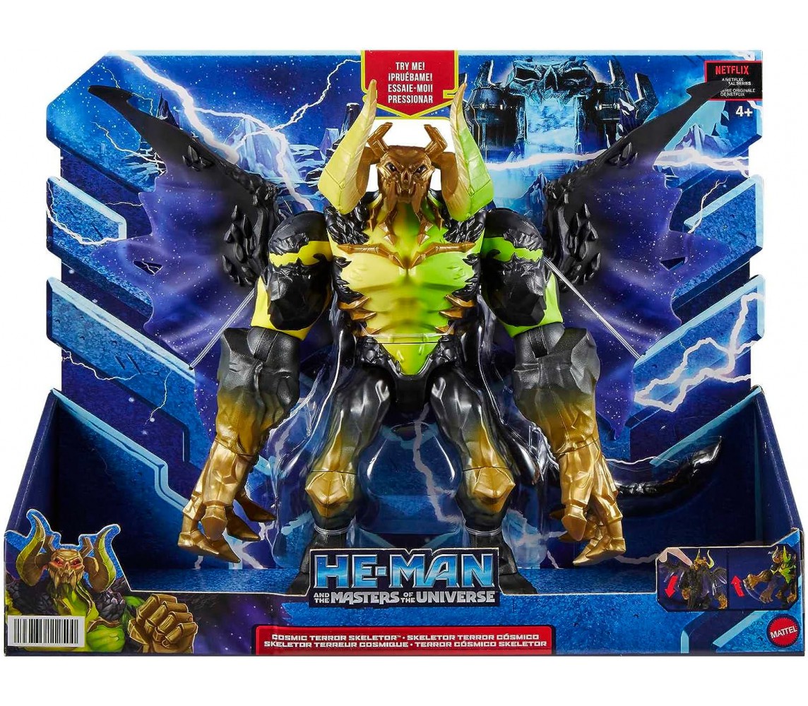 COSMIC TERROR SKELETOR Terrore Cosmico Figura Action 25cm MASTER OF THE UNIVERSE MOTU Originale MATTEL HLF72