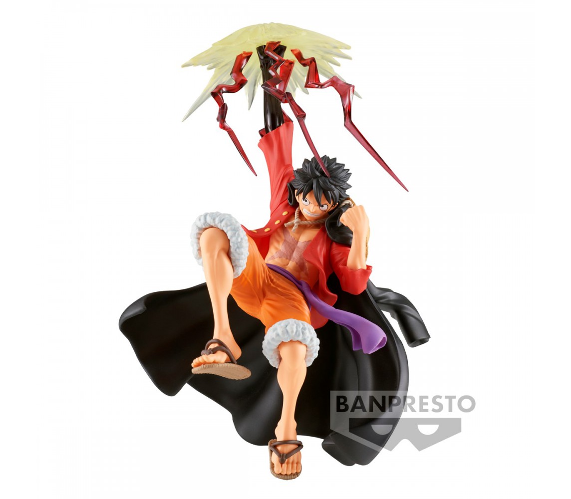 copy of Figura MONKEY D LUFFY Rubber RUFY King Of Artist WANOKUNI KIMONO 17cm BANPRESTO