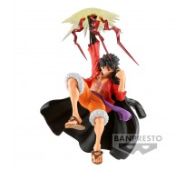 Figura LUFFY Lufy RUFY ONE PIECE Battle Record Collection 2 ORIGINALE Banpresto