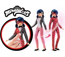 Action Figure Fashion Flip LADYBUG 25cm MARINETTE to LADYBUG MIRACULOUS Zag