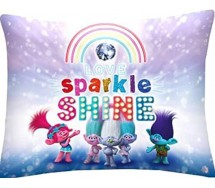 TROLLS Poppy Together We Shine Set Letto COPRIPIUMINO 140x200cm Cotone