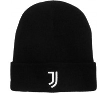 CHILD SIZE - Winter HAT Beanie BLACK Original JUVENTUS New Logo JJ Official