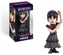 WEDNESDAY ADDAMS Figure Statue 11cm DANCING The Thing Original Serie MINIX Tv 123