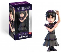 MERCOLEDI Wednesday Addams AL BALLO Figura 11cm Originale MINIX Tv 127