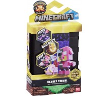 copy of MINECRAFT Playset Blocchetti STEVE E ARMORED HORSE Originale MATTEL HDV39