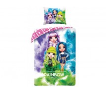 copy of Bed Set RAINBOW HIGH Jade Skyler Violet 140x200 Cotton Original Halantex RBH-1801BL