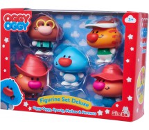 Playset 5 figures 7cm OGGY OGGY Sporty Mallow and Farmers Set DELUXE Original