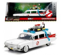 GHOSTBUSTERS Auto Ambulanza ECTO-1 22cm 1/24 DieCast METALLO Originale JADA TOYS