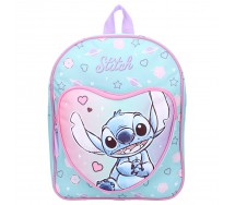 Backpack STITCH e ANGEL Hello Cutie from Lilo And Stitch Size 30x25x11cm ORIGINAL Vadobag DISNEY