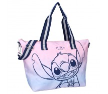 LILO and STITCH Aloha Rose and Grey SHOPPING BAG 48x32x14cm ORIGINAL Vadobag