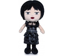 WEDNESDAY Addams With DANCE DRESS with Coffin Plush 32cm Soft Toy ORIGINAL Official