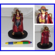 ONE PIECE Figura Statua LUFFY RUFY 15cm RE DEI PIRATI Con Giacca