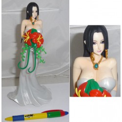 ONE PIECE Figura BOA HANCOCK Sposa con Fiori Wedding DELUXE 23cm