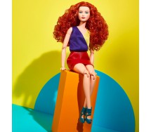 Doll BARBIE SIGNATURE Special Posable LOOKS Curly Red Hair Ultra Flexible HJW80