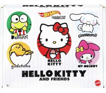 HELLO KITTY And FRIENDS Box 5 Models CAR Scale 1:64 Hot Wheels MATTEL HGP04
